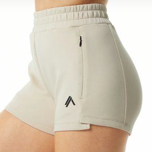 White Alphalete Athletic Short
